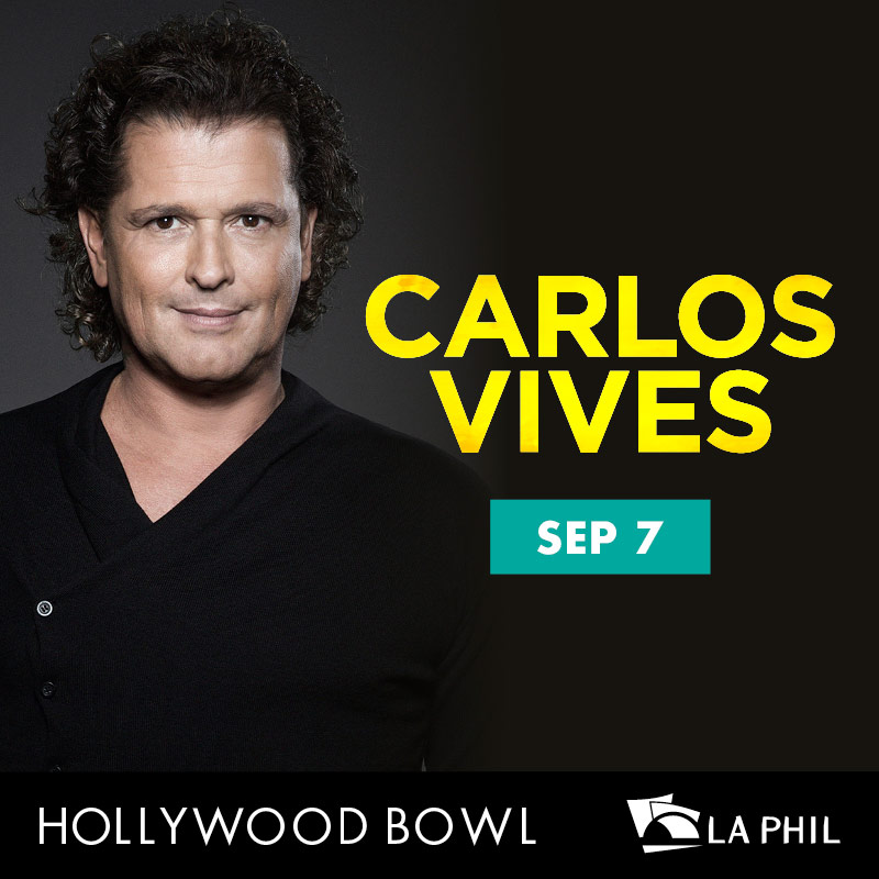 Carlos Vives, the Hollywood Bowl